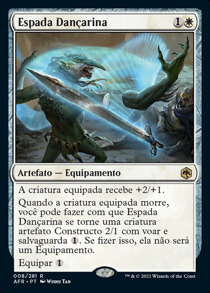 Épée dansante, Adventures in the Forgotten Realms 8/281