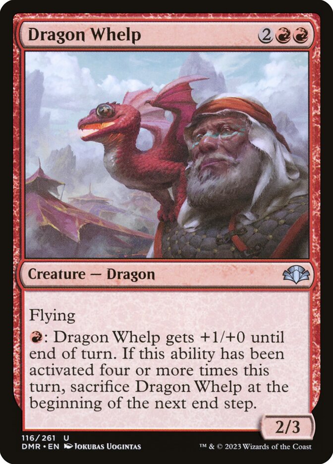 Dragon Whelp — Dominaria Remastered 116/457