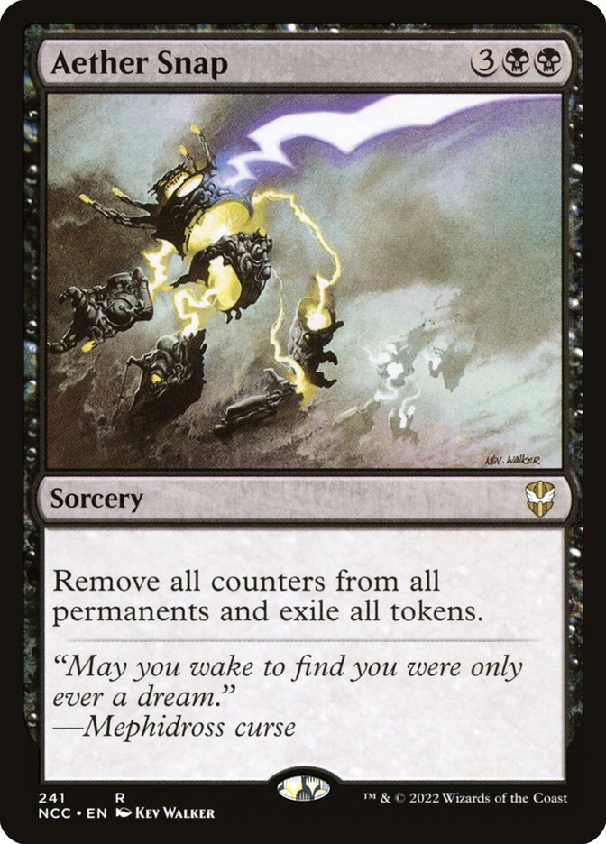 Aether Snap — New Capenna Commander 241/447