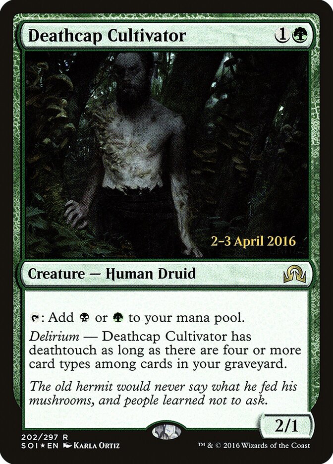 Deathcap Cultivator — Shadows over Innistrad Promos 202s/89