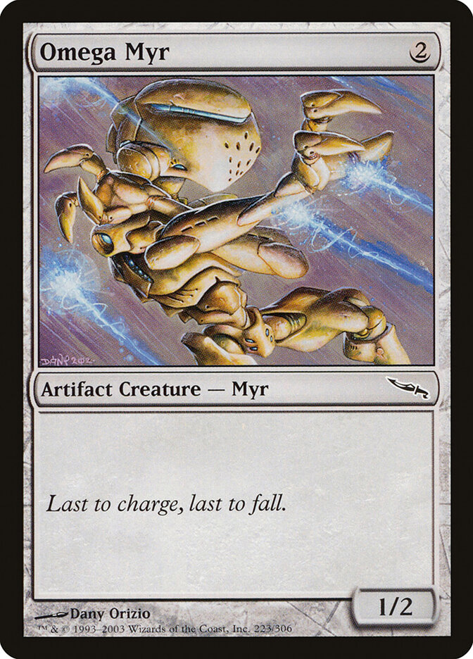 Omega Myr — Mirrodin 223/306