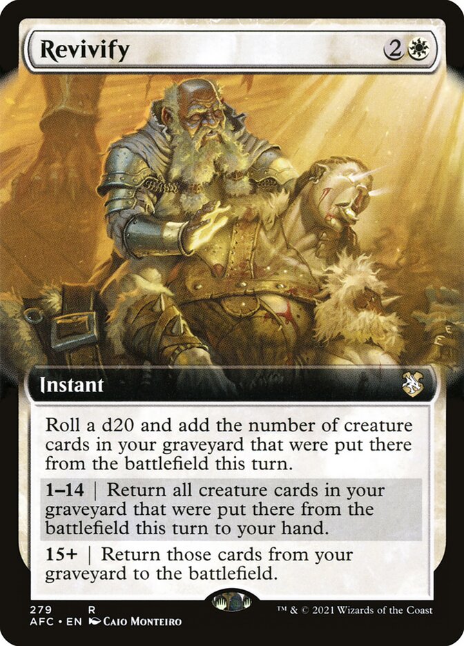Revivify — Forgotten Realms Commander 279/331