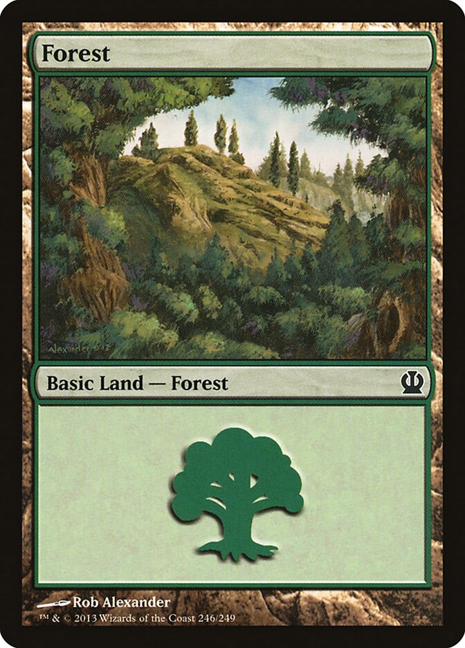 Forest — Theros 246/249