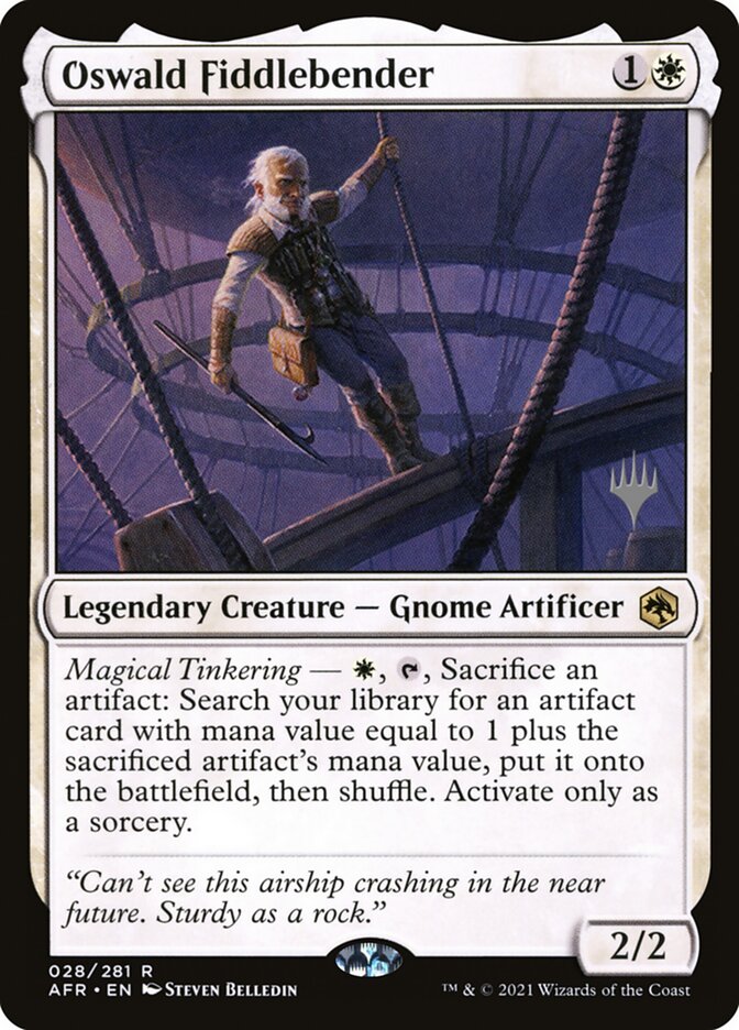 Oswald Fiddlebender — Adventures in the Forgotten Realms Promos 28p/241