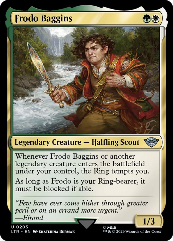Frodo Baggins — The Lord of the Rings: Tales of Middle-earth 205/856