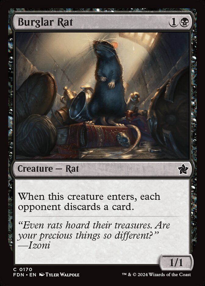 Rat cambrioleur — Foundations 170/771