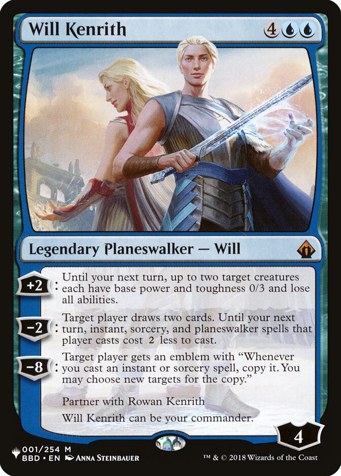 Will Kenrith — The List BBD-1/5581
