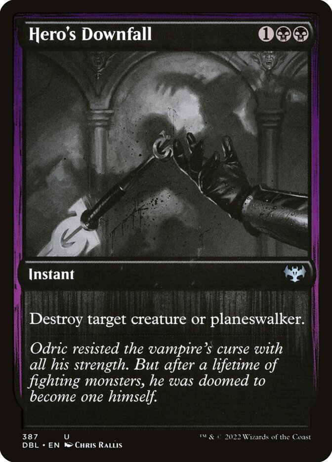 Hero's Downfall — Innistrad: Double Feature 387/535