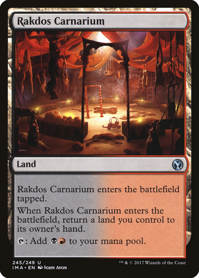 Rakdos Carnarium — Iconic Masters 245/249