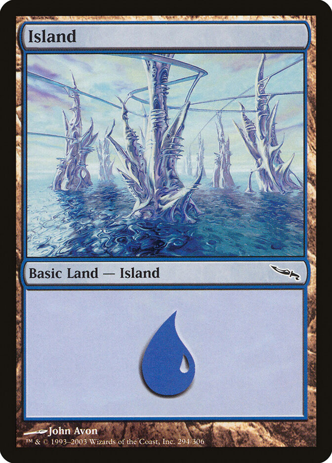 Island — Mirrodin 294/306