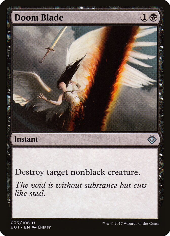 Doom Blade — Archenemy: Nicol Bolas 33/106