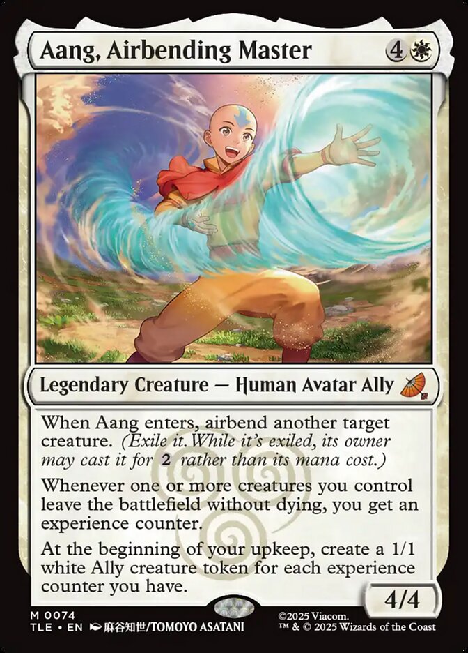 Aang, Airbending Master — Avatar: The Last Airbender Eternal 74/317