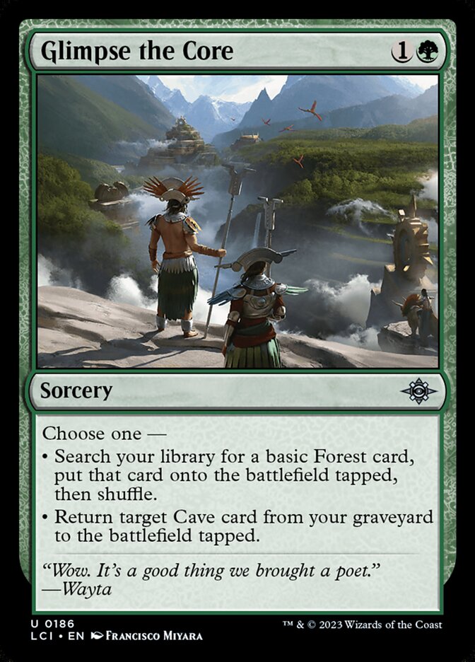 Glimpse the Core — The Lost Caverns of Ixalan 186/416