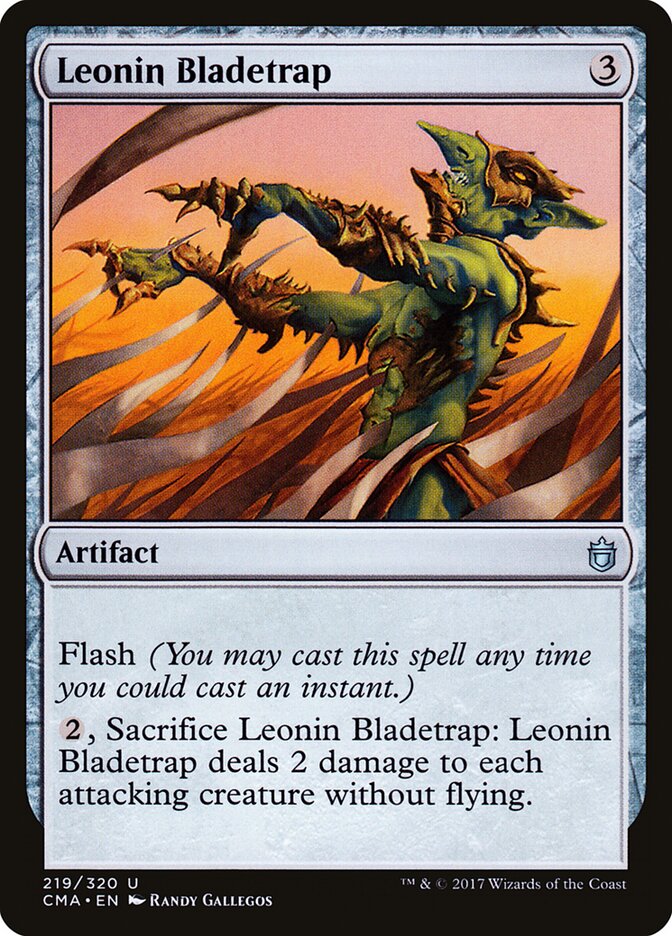 Leonin Bladetrap — Commander Anthology 219/320