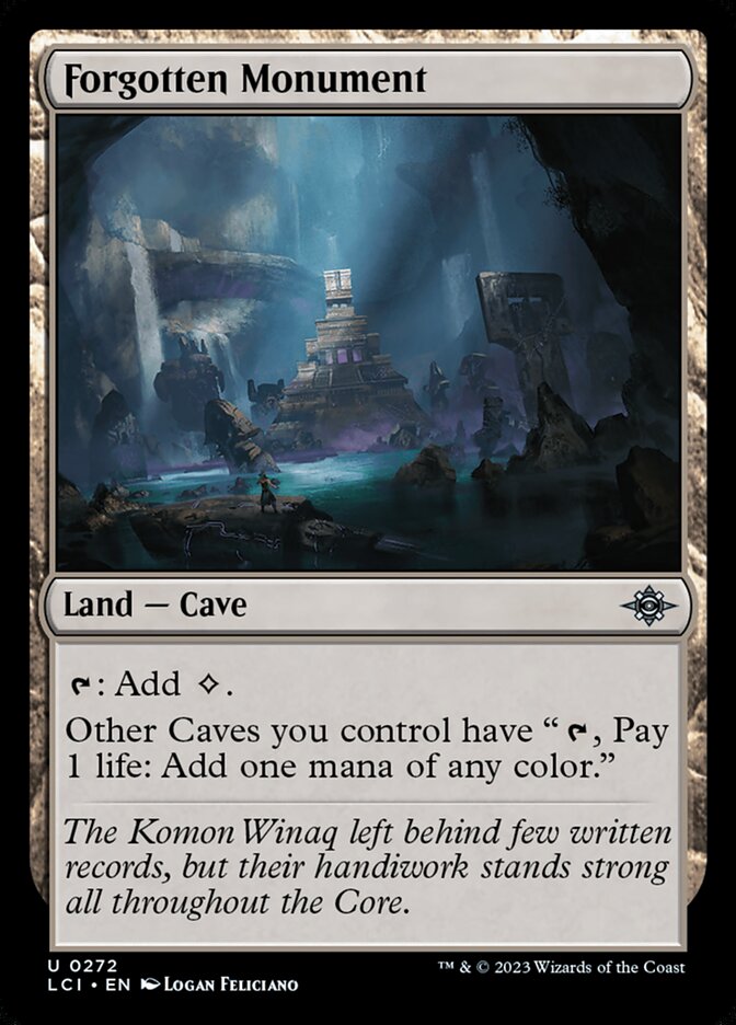 Forgotten Monument — The Lost Caverns of Ixalan 272/416
