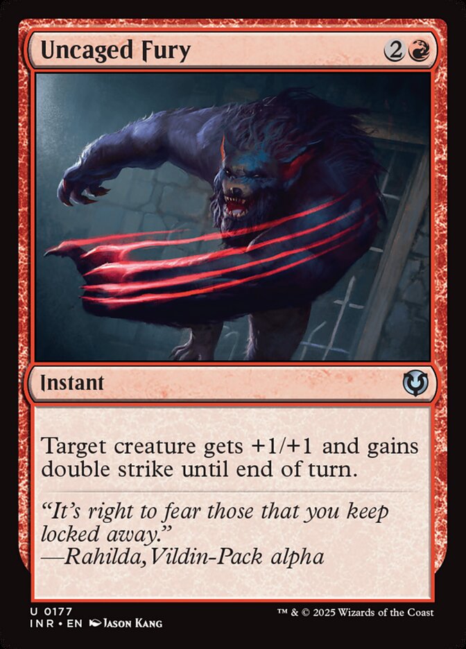 Uncaged Fury — Innistrad Remastered 177/495
