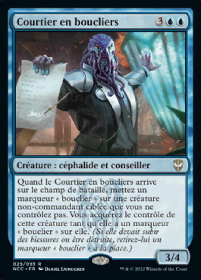 Courtier en boucliers — New Capenna Commander 29/447