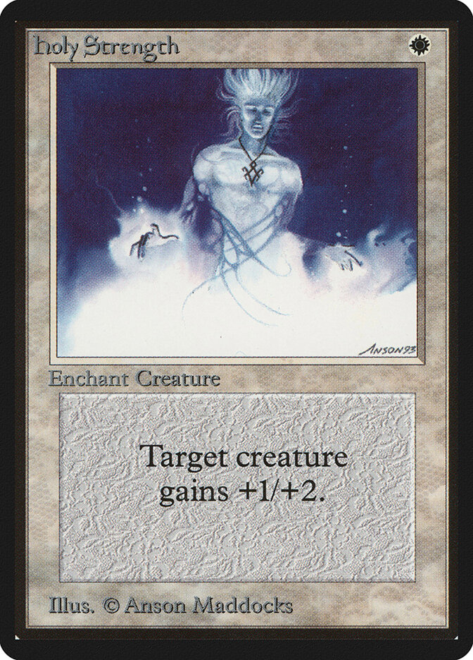 Holy Strength — Limited Edition Beta 25/302