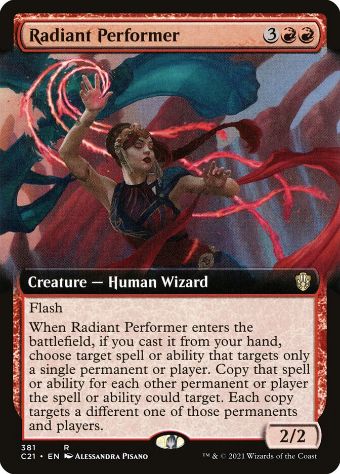 Artiste radieuse — Commander 2021 381/409