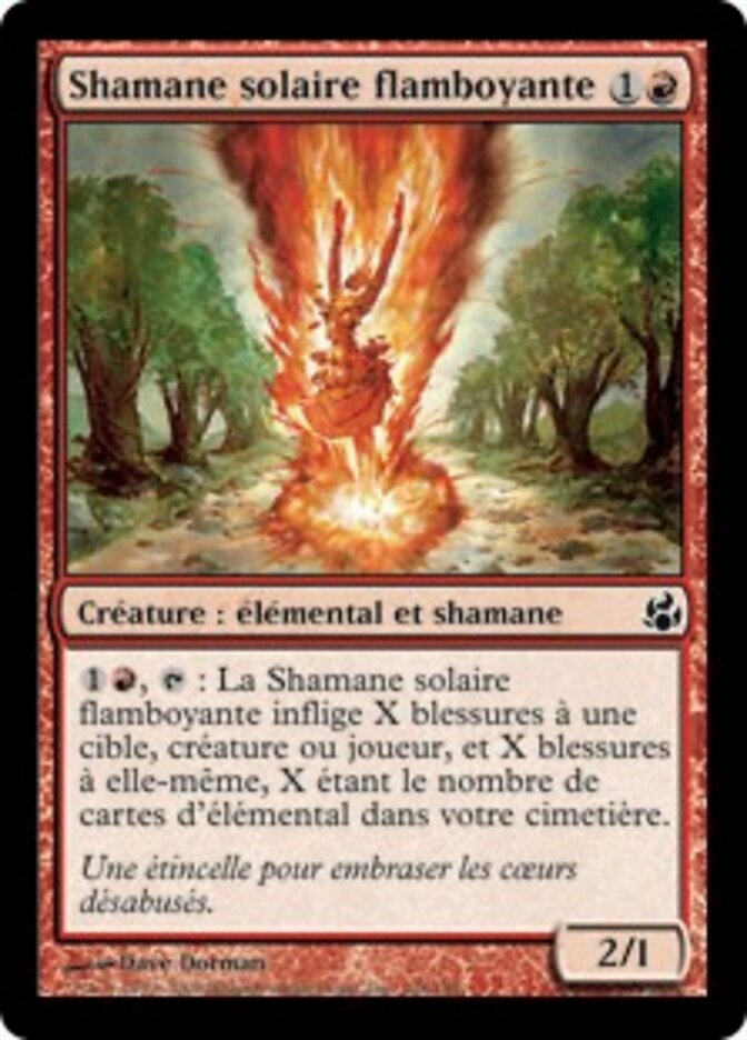 Shamane solaire flamboyante — Morningtide 108/150