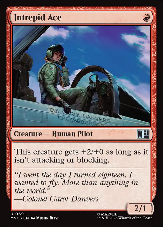 Intrepid Ace — Marvel Super Heroes Commander 691/866