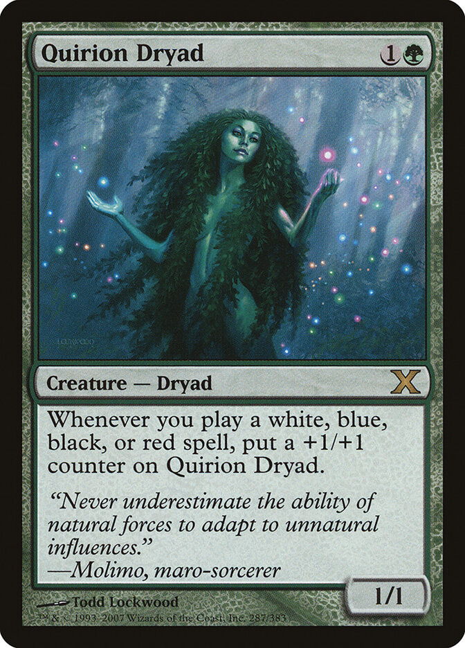 Quirion Dryad — Tenth Edition 287/510