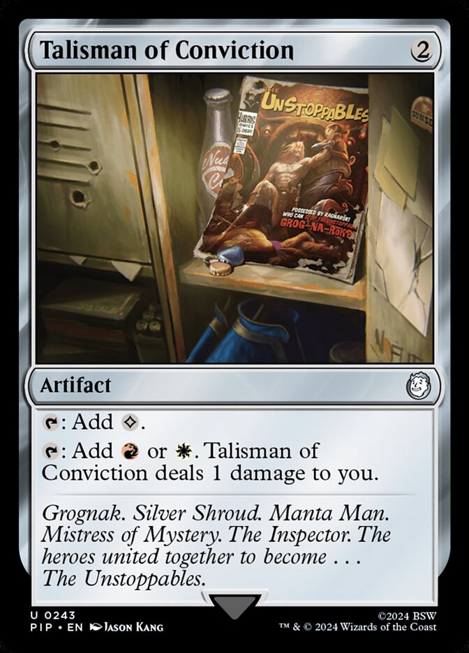 Talisman of Conviction — Fallout 243/1068