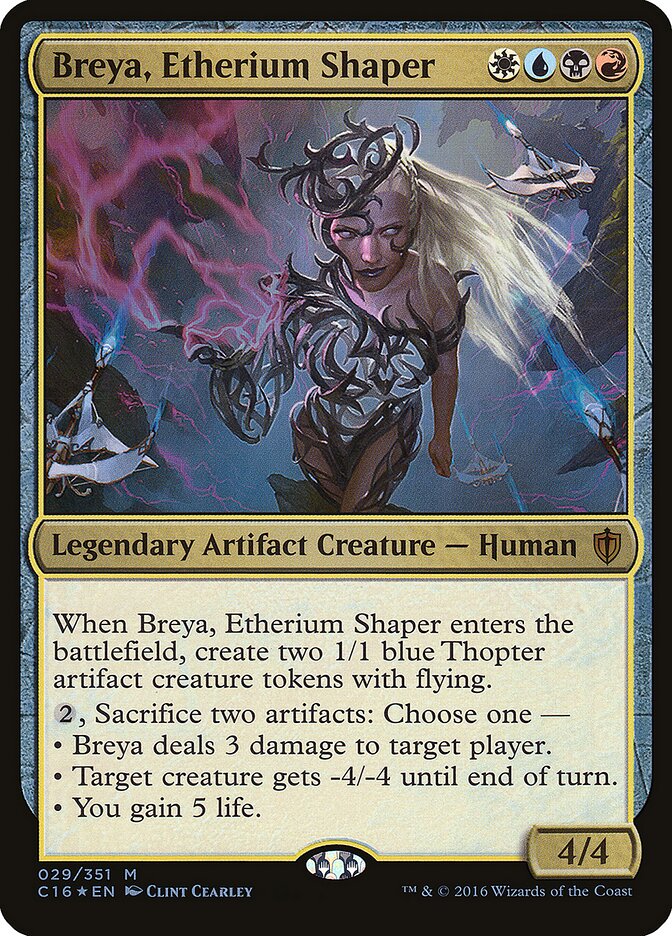 Breya, Etherium Shaper — Commander 2016 Oversized 29/5