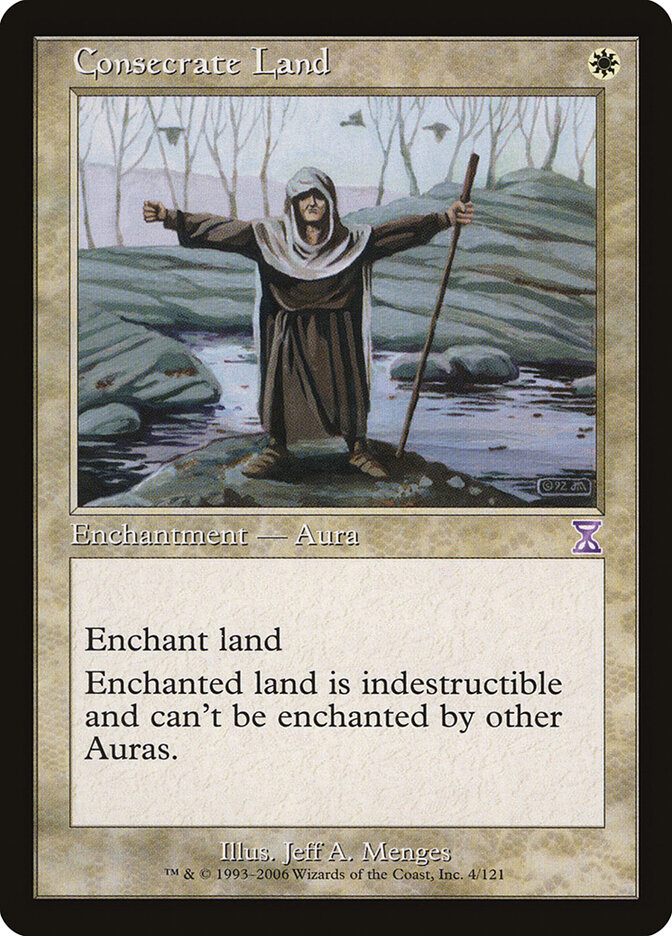 Consecrate Land — Time Spiral Timeshifted 4/121