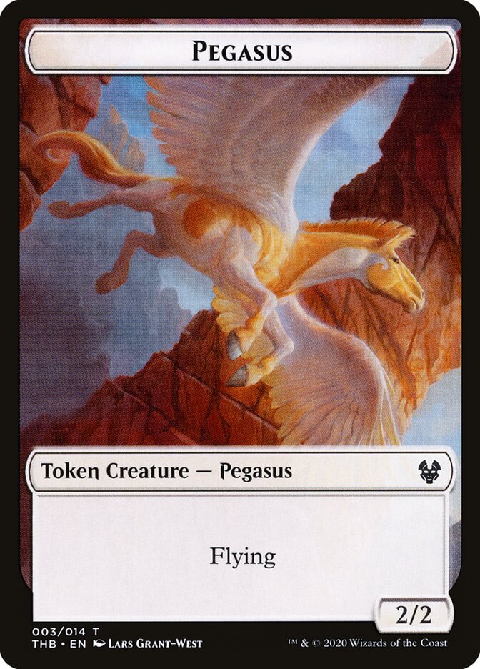 Pegasus — Theros Beyond Death Tokens 3/14