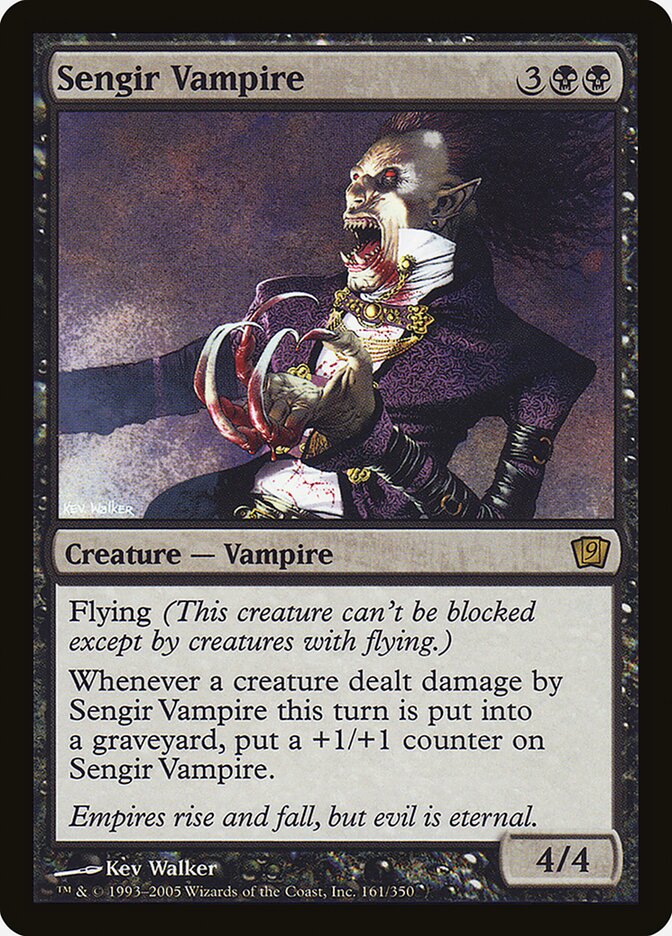 Sengir Vampire — Ninth Edition 161★/709