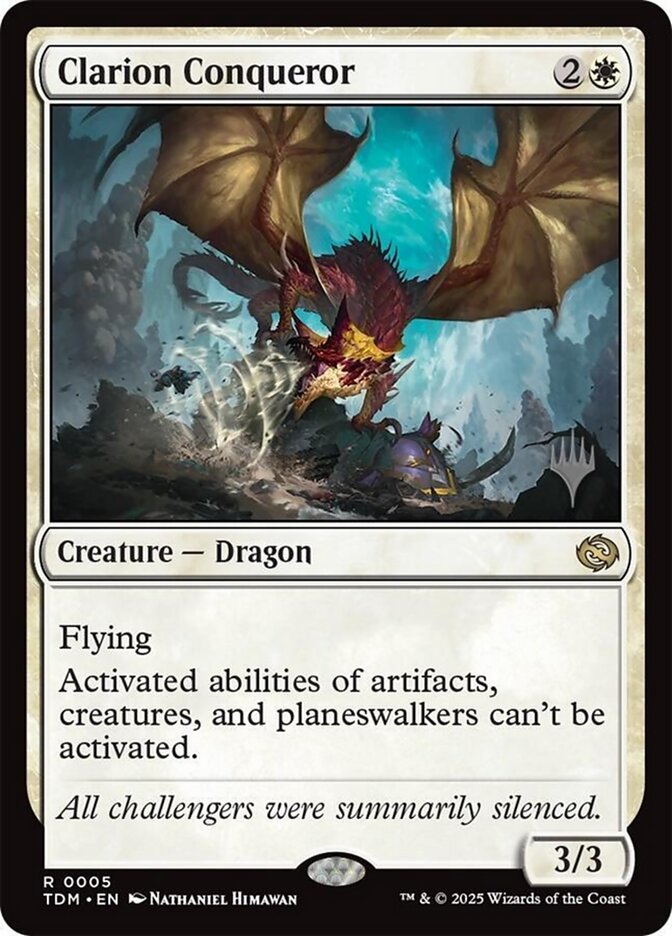 Clarion Conqueror — Tarkir: Dragonstorm Promos 5p/160