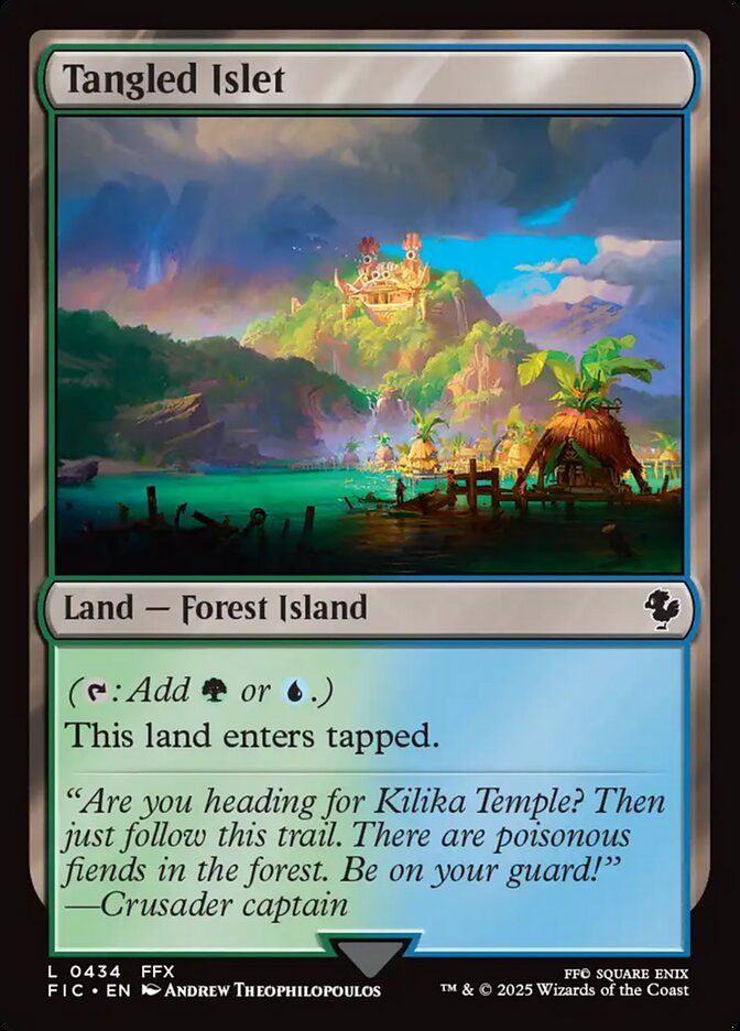 Tangled Islet — Final Fantasy Commander 434/486