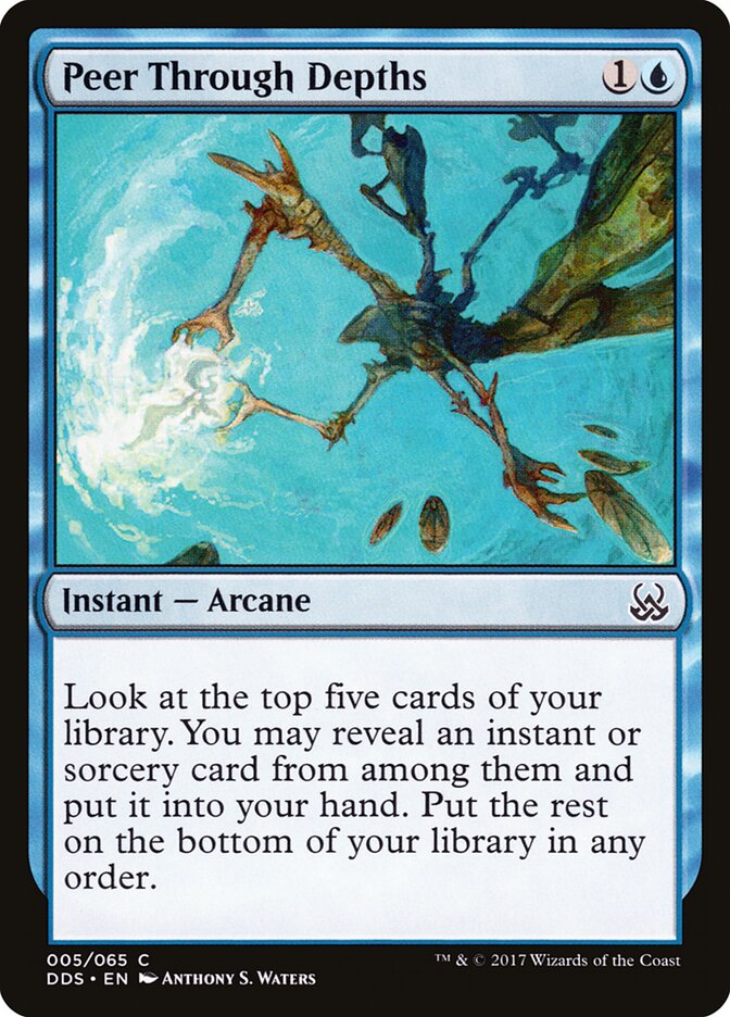 Peer Through Depths — Duel Decks: Mind vs. Might 5/65