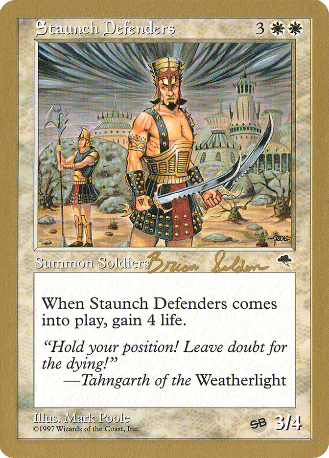 Staunch Defenders — World Championship Decks 1998 bs49sb/117