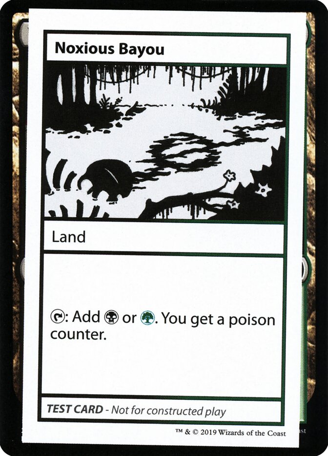Noxious Bayou — Mystery Booster Playtest Cards 2021 118/121