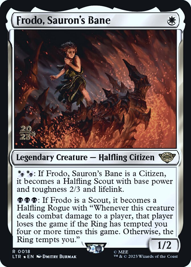 Frodo, Sauron's Bane — Tales of Middle-earth Promos 18s/86