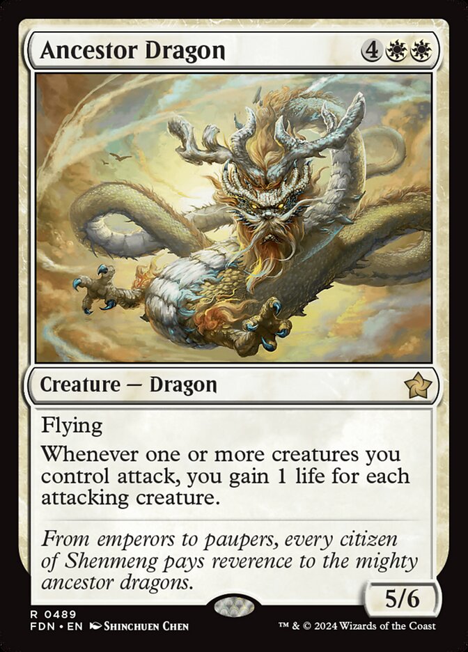 Ancestor Dragon — Foundations 489/771