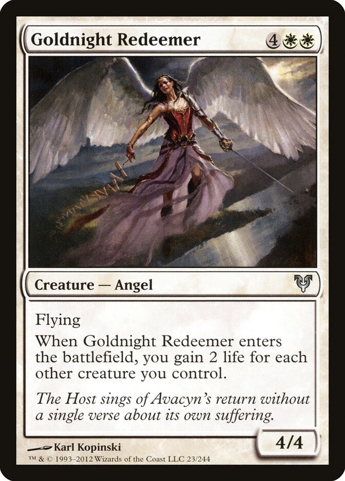 Goldnight Redeemer — Avacyn Restored 23/244