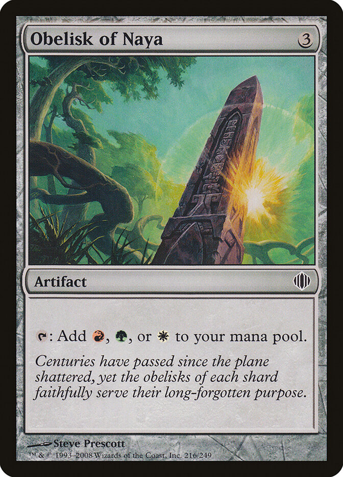 Obélisque de Naya — Shards of Alara 216/250