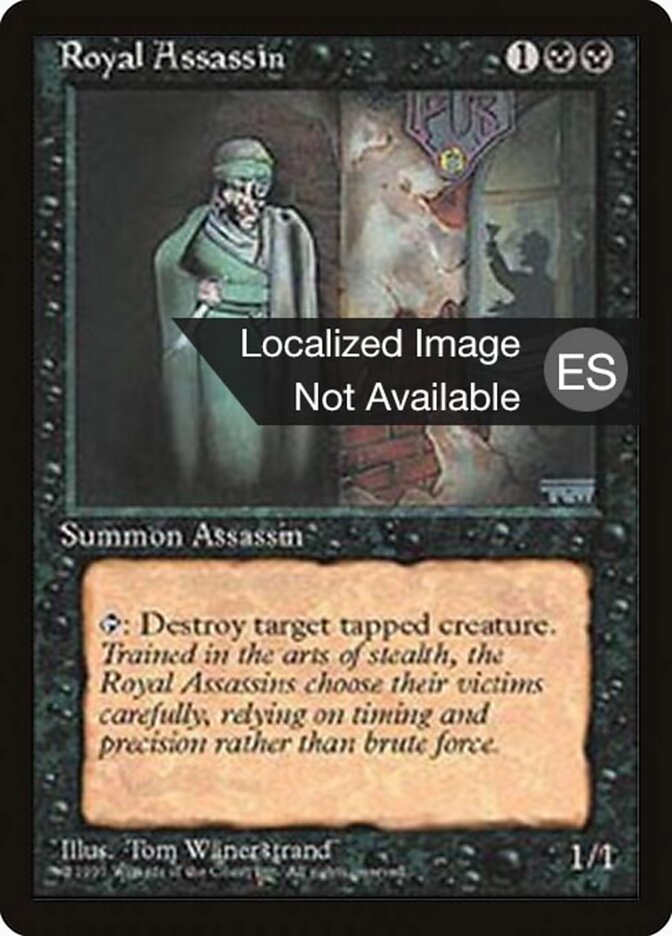 Royal Assassin — Fourth Edition Foreign Black Border 157/378
