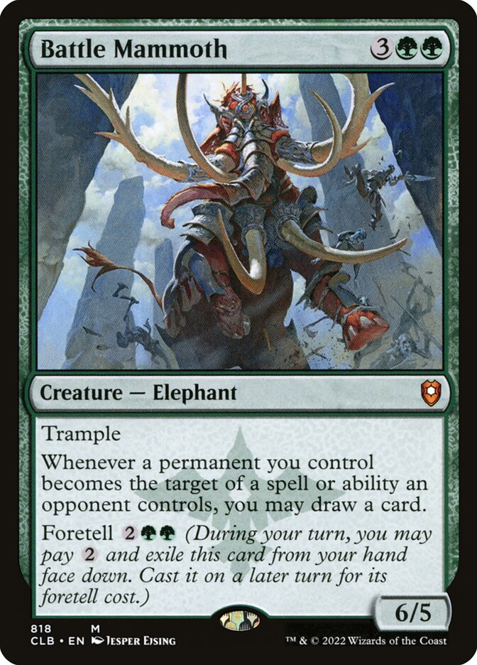 Battle Mammoth — Commander Legends: Battle for Baldur's Gate 818/936