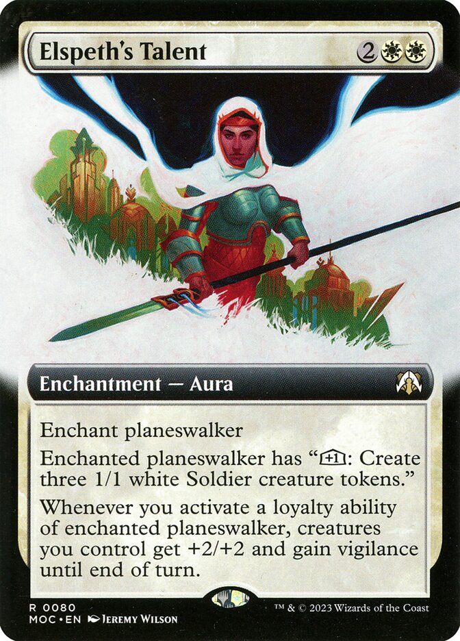 Elspeth's Talent — March of the Machine Commander 80/450