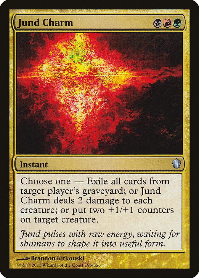 Charme de Jund — Commander 2013 195/356
