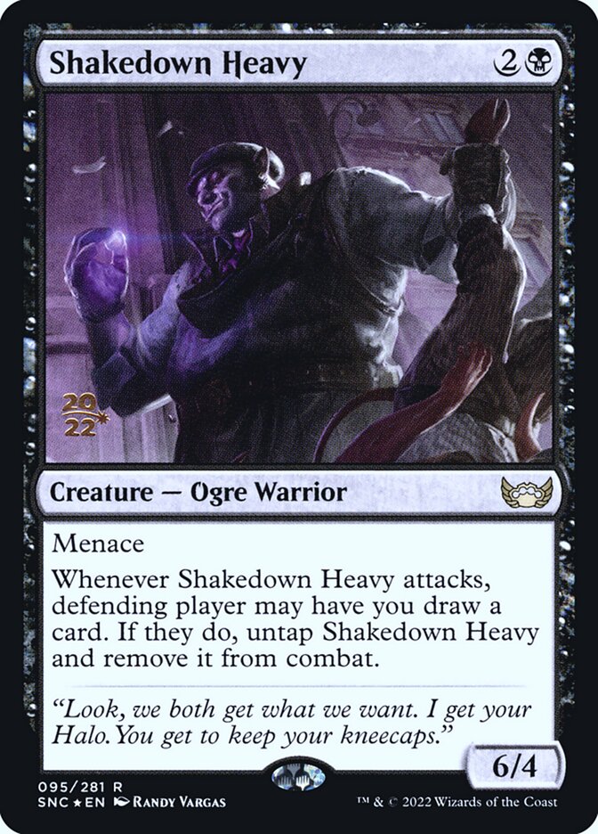Shakedown Heavy — Streets of New Capenna Promos 95s/161