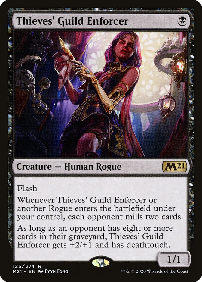 Thieves' Guild Enforcer — Core Set 2021 125/397