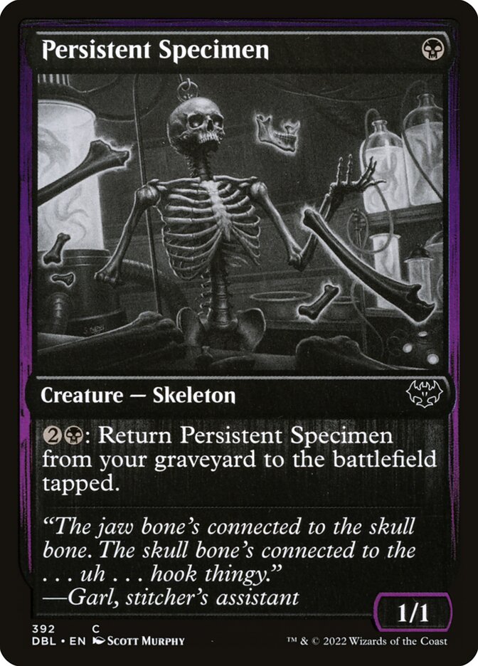 Persistent Specimen — Innistrad: Double Feature 392/535