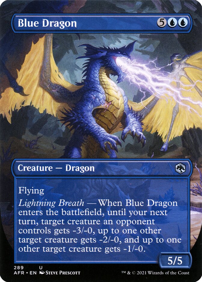 Dragon bleu — Adventures in the Forgotten Realms 289/424