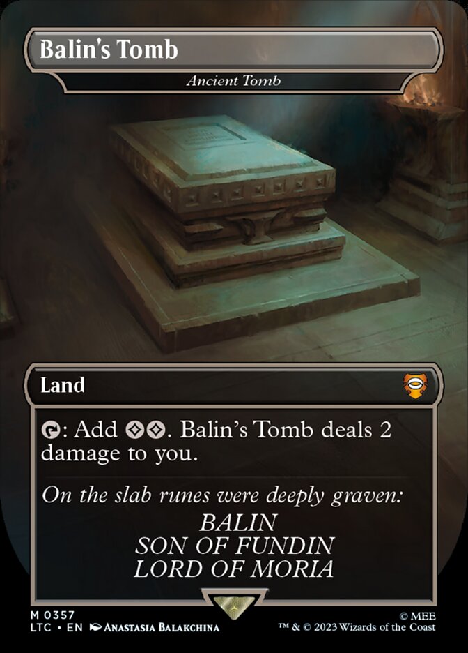 Ancient Tomb — Tales of Middle-earth Commander 357/591