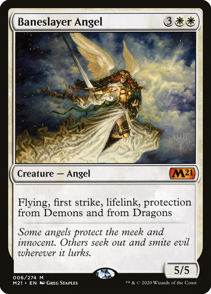 Baneslayer Angel — Core Set 2021 Promos 6p/137